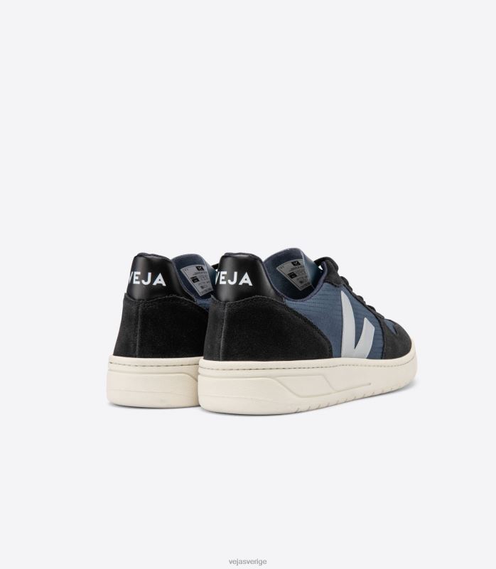 skor JP4FL62 män Veja v-10 ripstop nautico oxford grå svart