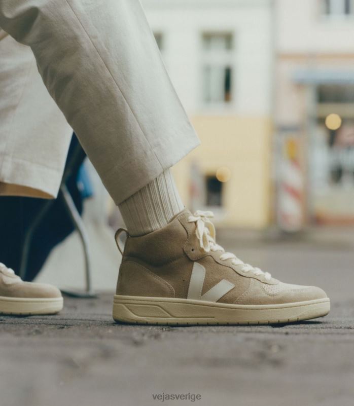 skor JP4FL83 män Veja v-15 mocka dune pierre