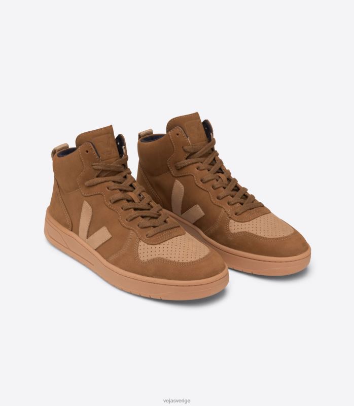 skor JP4FL84 män Veja v-15 nubuck kamelöknen